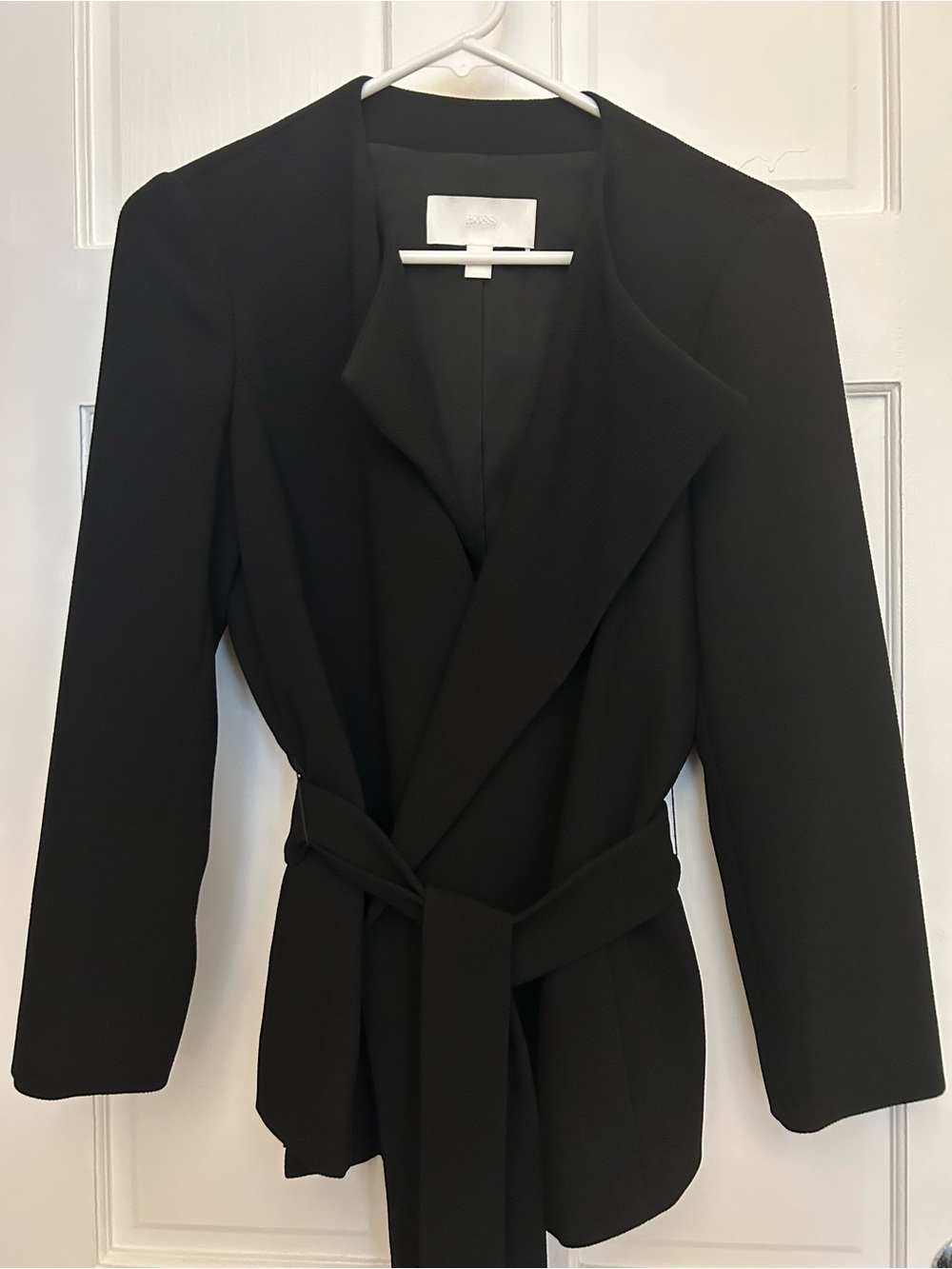 Boss Black Women's Belted Wrap Blazer Jacket